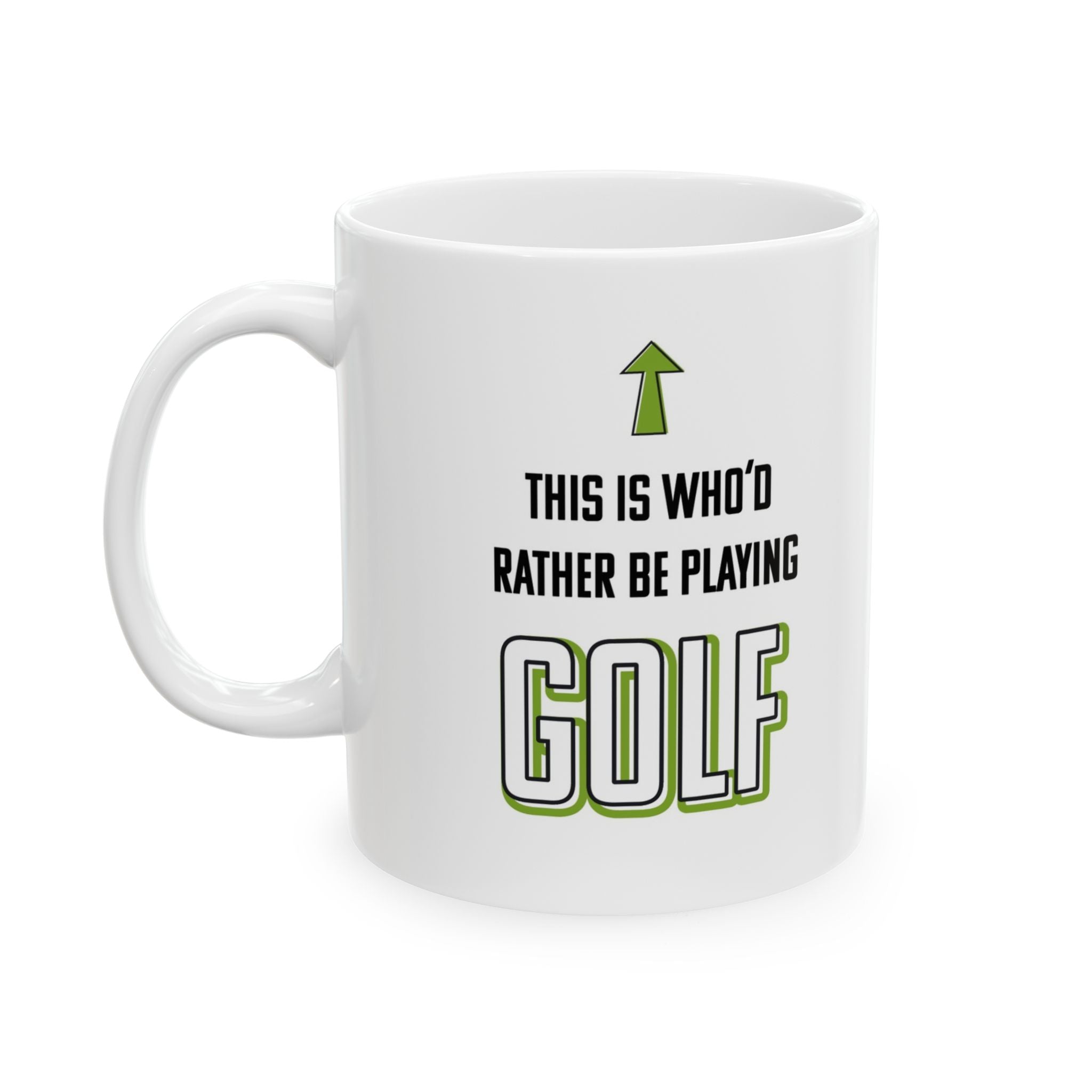 This is who'd rather be playing golf!