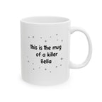 the mug of a killer, bella - twilight coffee mug