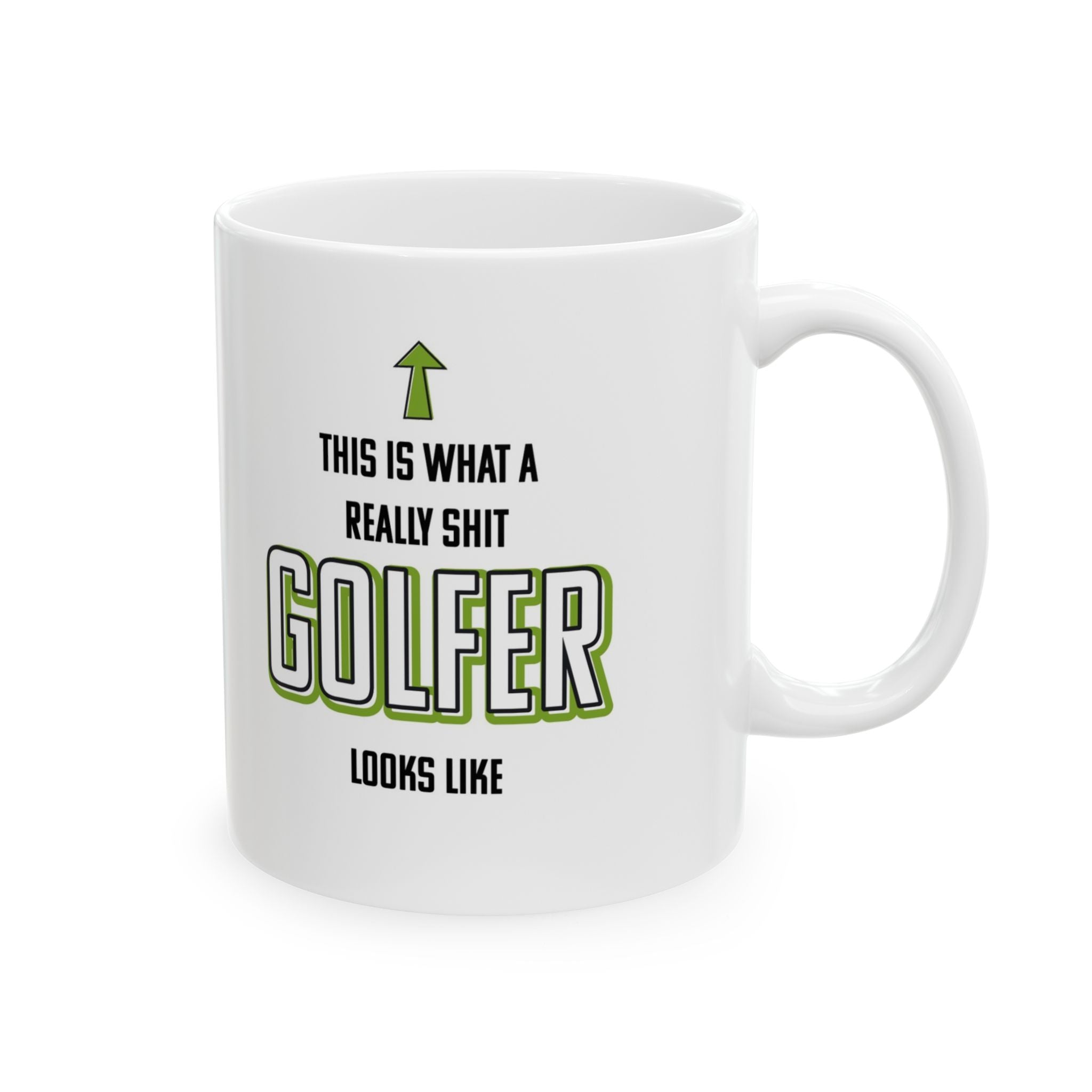 This is what a really shit golfer looks like