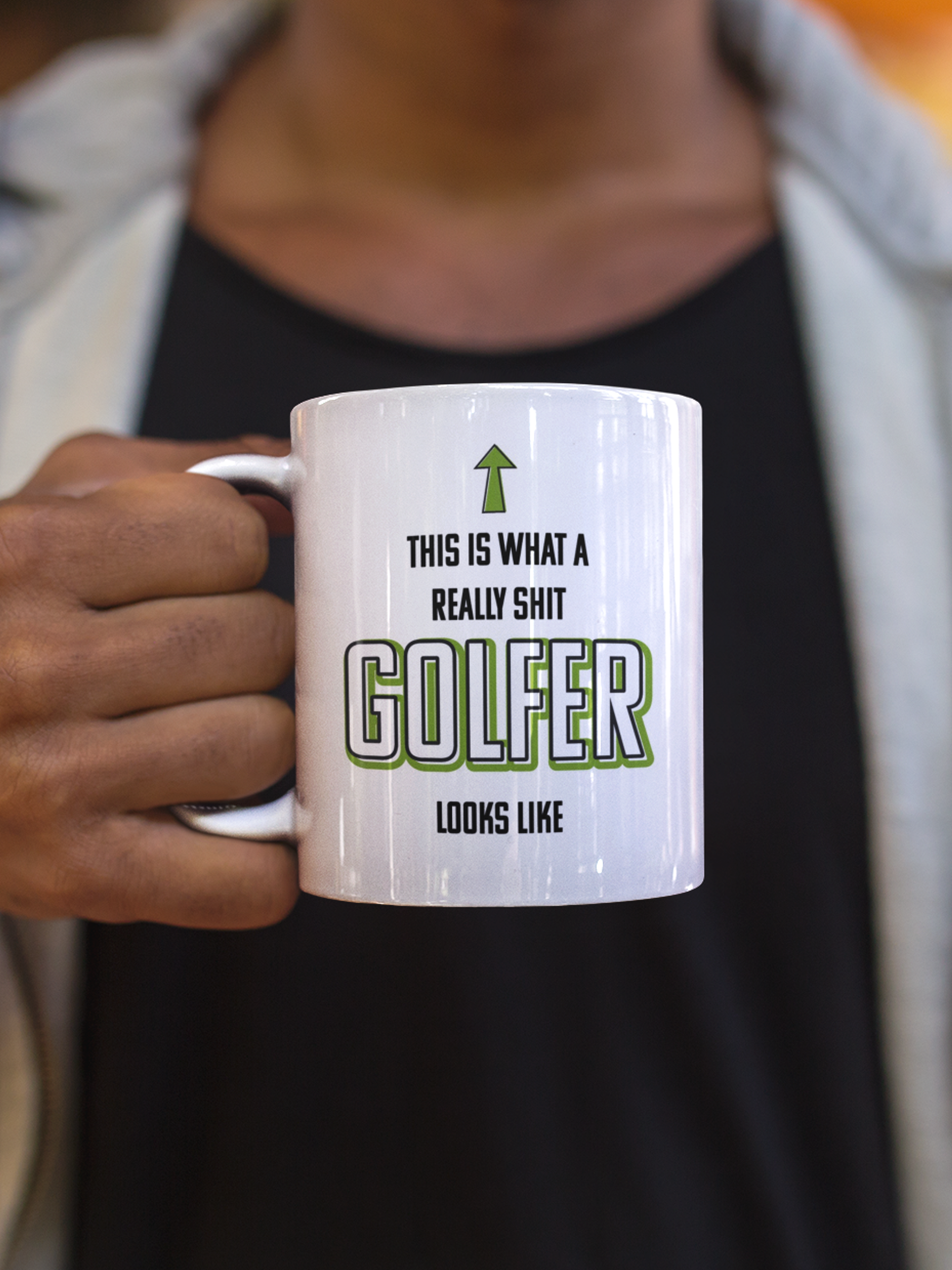 This is what a really shit golfer looks like